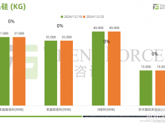 光伏产业供应链价格报告（2024年12月18日~12月25日）