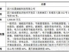 乐山电力定增申请获批，拟2亿元投建100MW/200MW新型储能示范项目！